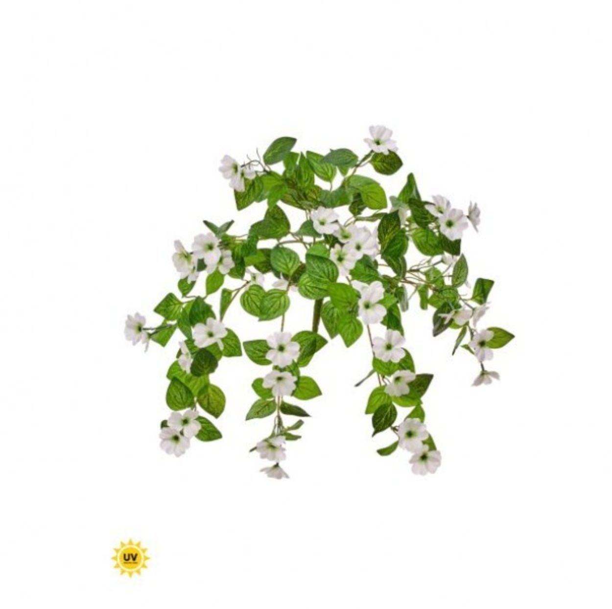 26" UV HANGING IMPATIENTS PLANT (COLOR OPTIONS)