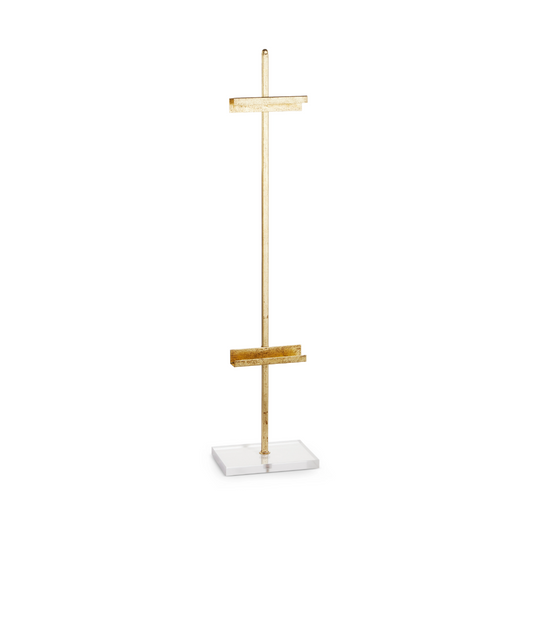 36" Gold and Acrylic Easel