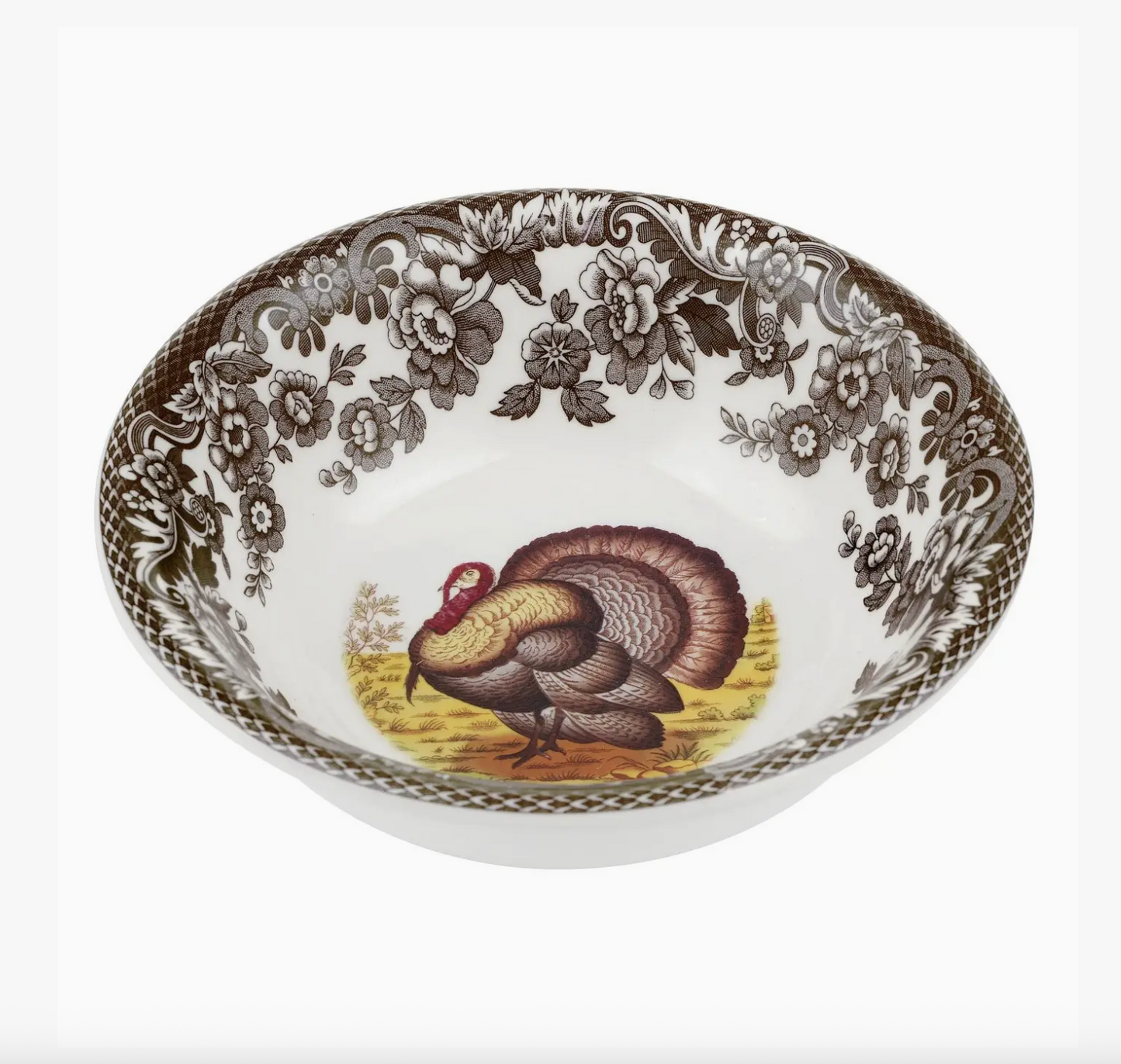 Spode Woodland Turkey Mini Bowl 5"