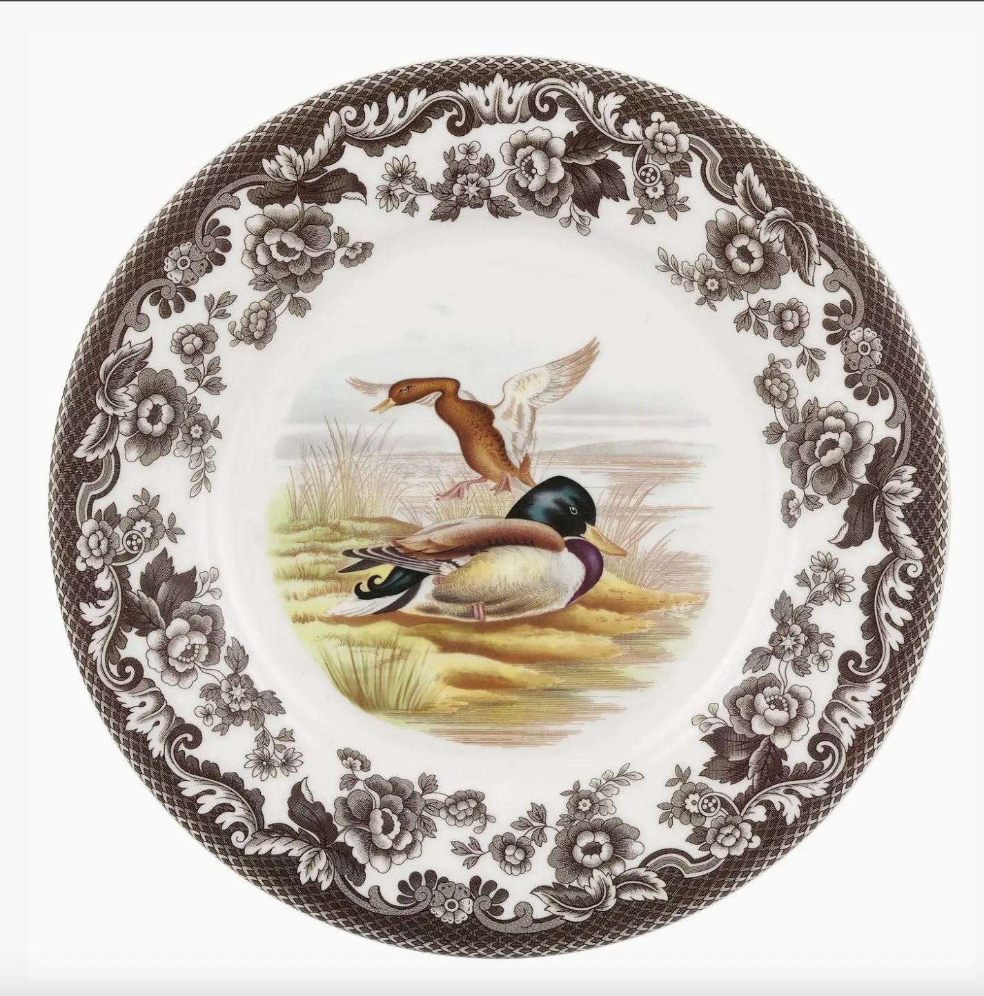Spode Woodland Mallard Luncheon Plate