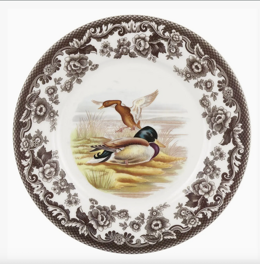 Spode Woodland Mallard Luncheon Plate