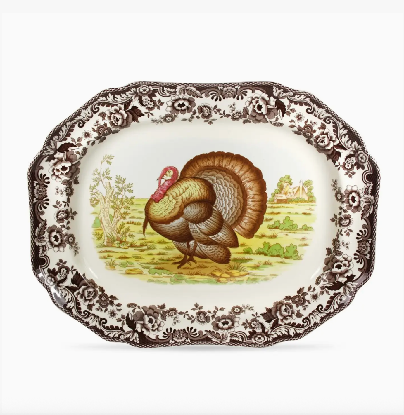 Spode Woodland Platter 19" (Turkey)