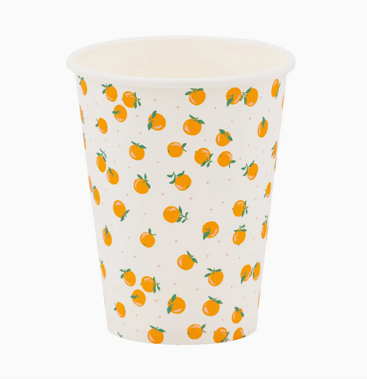 Oranges - Party Cup (Set of 8)