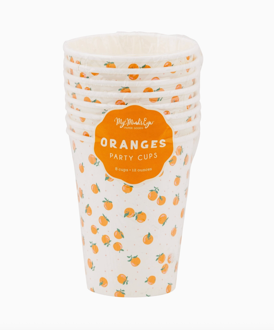 Oranges - Party Cup (Set of 8)