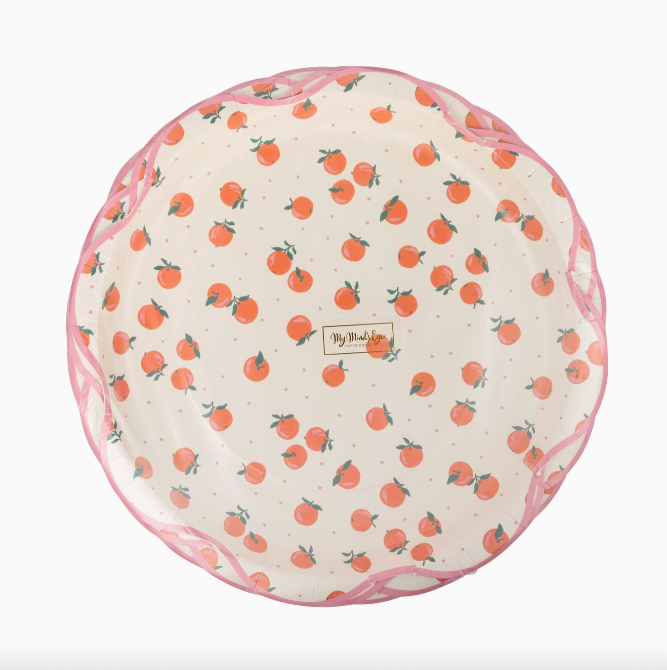 Oranges 10 Inch Plate (Set of 8)