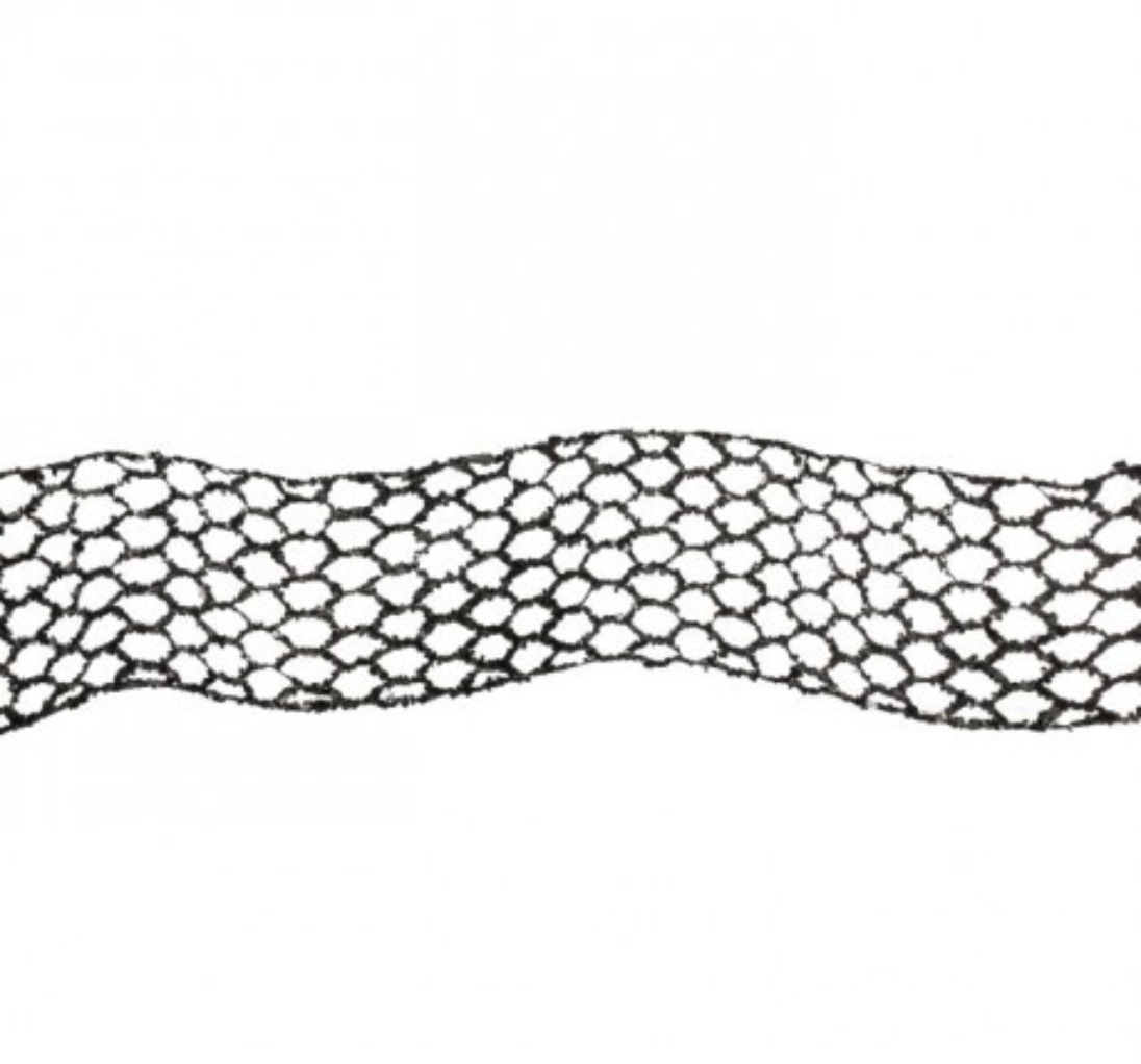 72"X6W SEQUIN OPEN WEAVE METALLIC GARLAND
