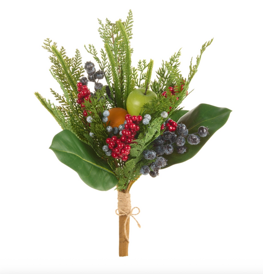 18" Fruit and Pine Bush