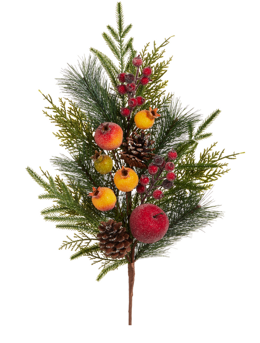 30" Iced Mixed Fruit Spray
