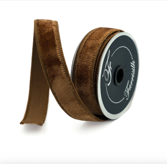 1" SPRING VELVET- PECAN
