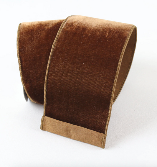 2.5" VELVET- PECAN