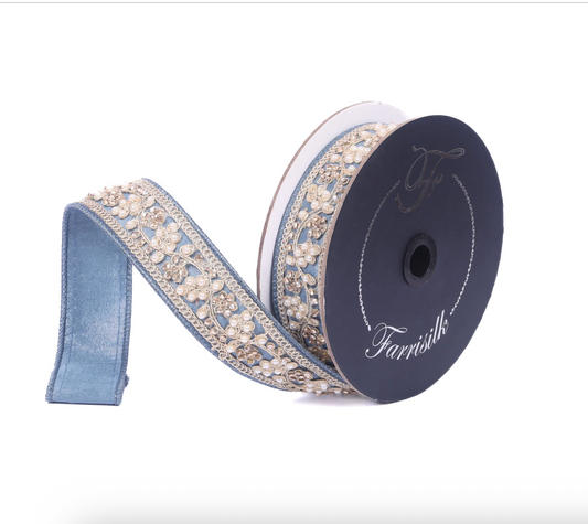 1.5" CECILIA PEARL RIBBON