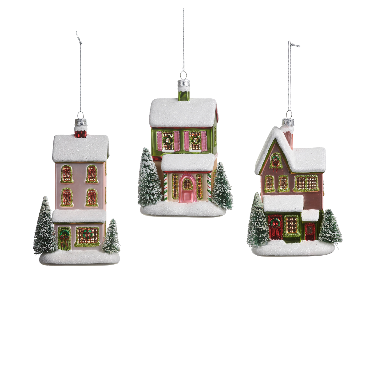 6" Snowflake Lane Ornament