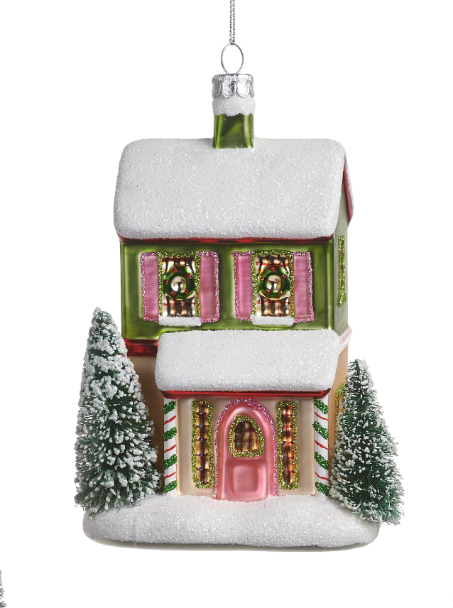 6" Snowflake Lane Ornament