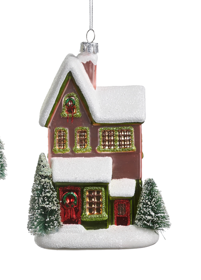 6" Snowflake Lane Ornament