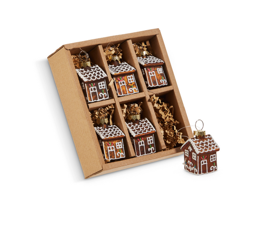 1.75" Gingerbread House Ornament