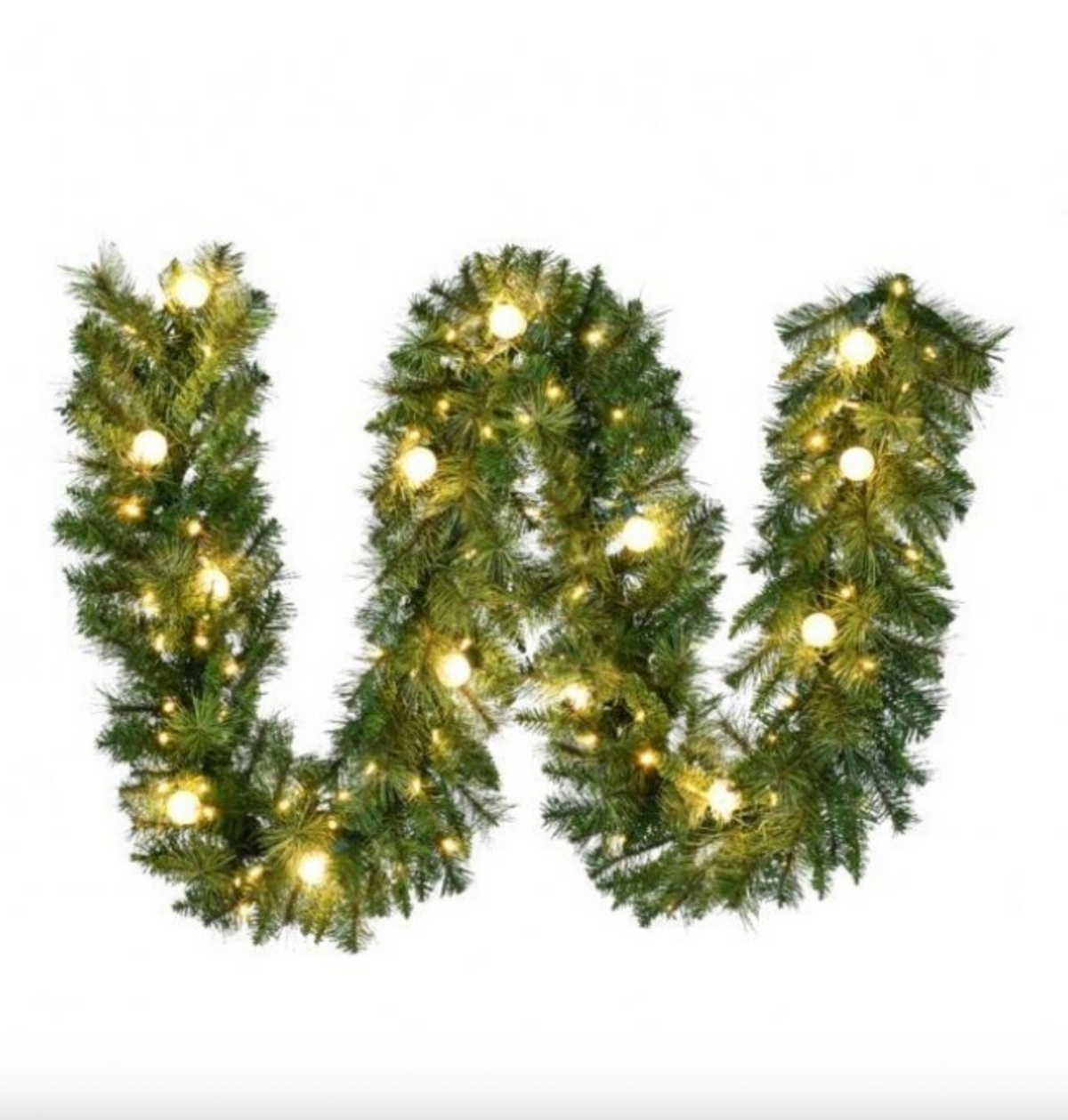 9'x14"D LED TWNKLE BELGIUM GARLAND