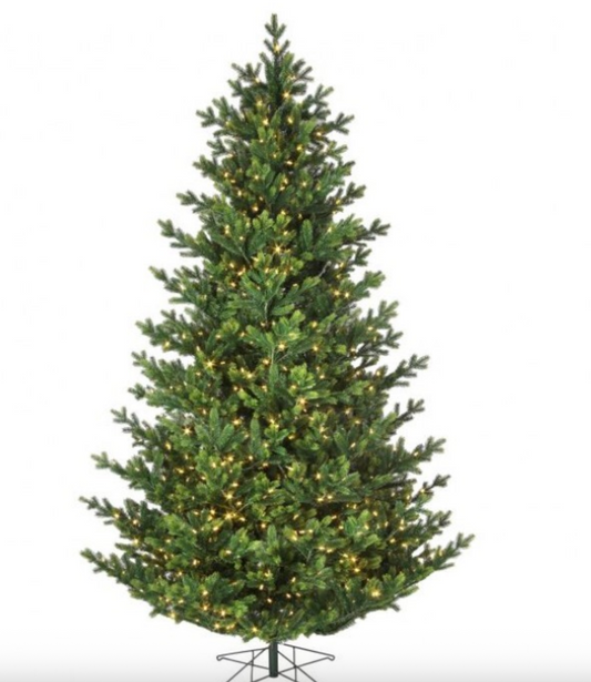 9'DUAL LED LAYERD BALSAM TREEx2982T74"D1100L