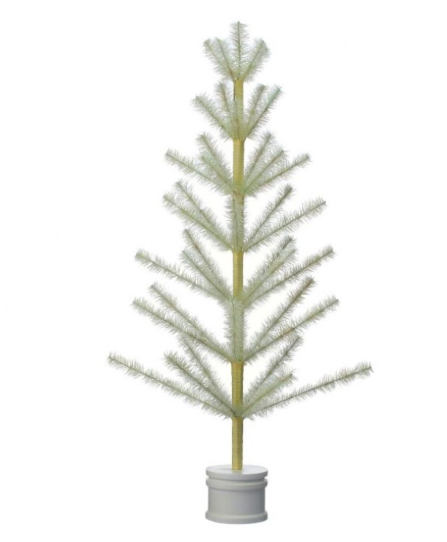 36" Spring Feather Tree w/ Base