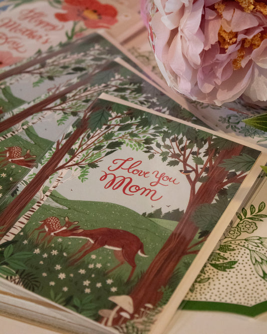 I Love You Mom Card
