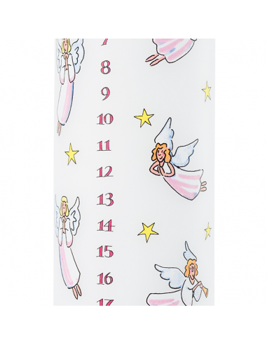 Advent Pillar Candle - 10 inches high