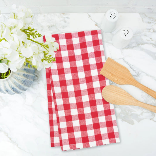 Gingham Check Kitchen Towel