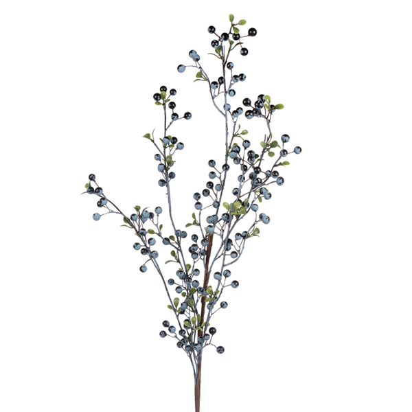 32" BERRY SPRAY W/LVS- BLUE