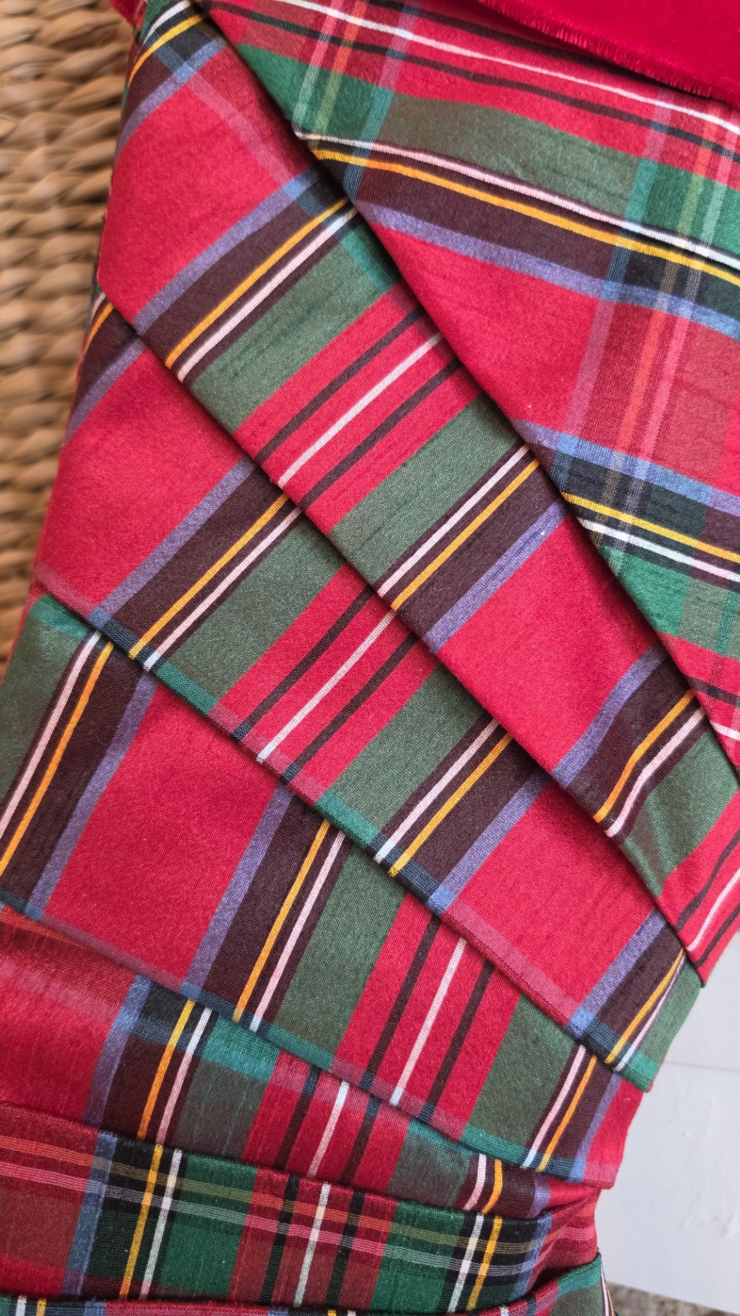 Plaid Stocking