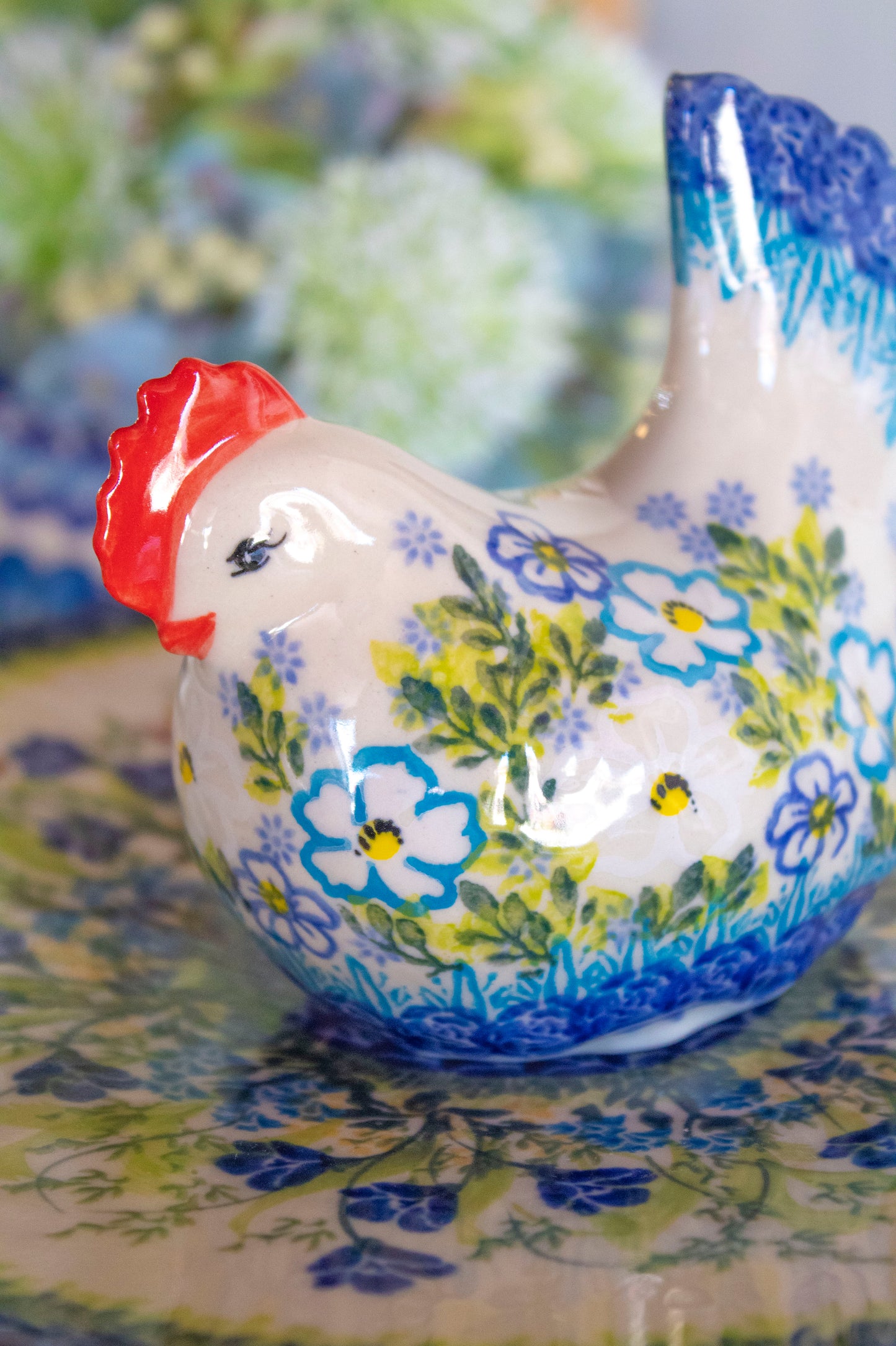 Polish Pottery Hen