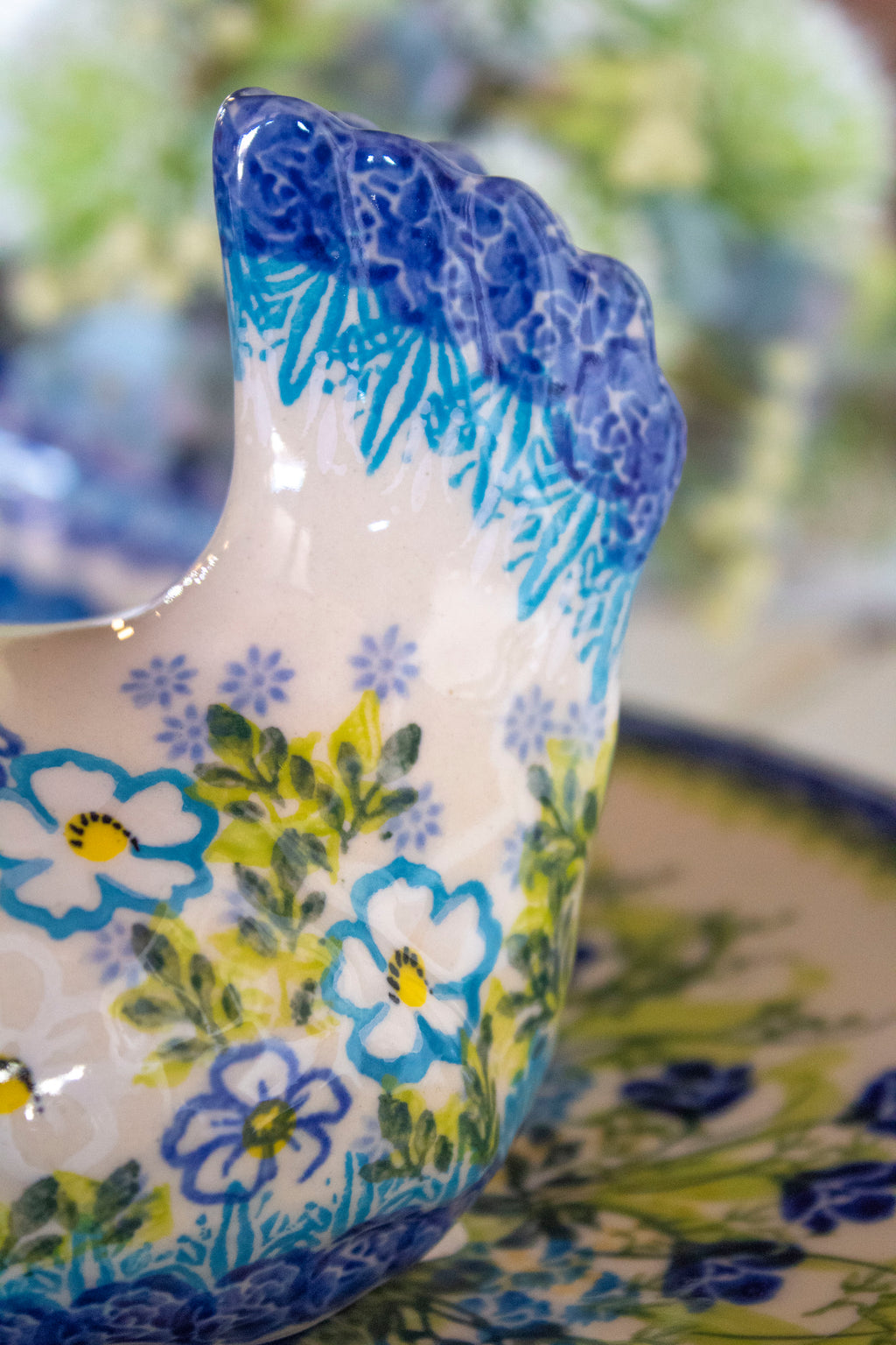 Polish Pottery Hen