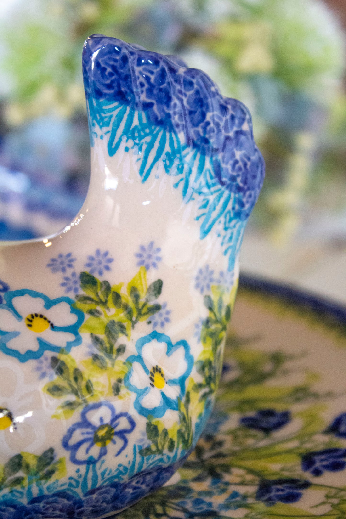 Polish Pottery Hen