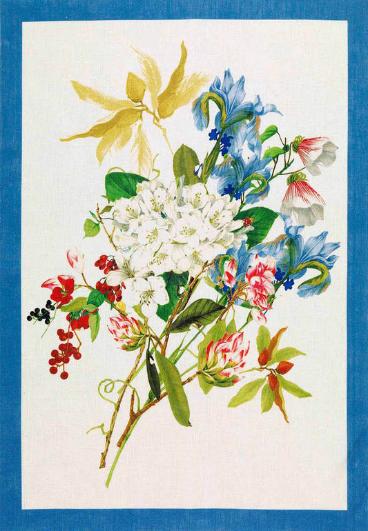 Ibisco Azzurro Kitchen Towel