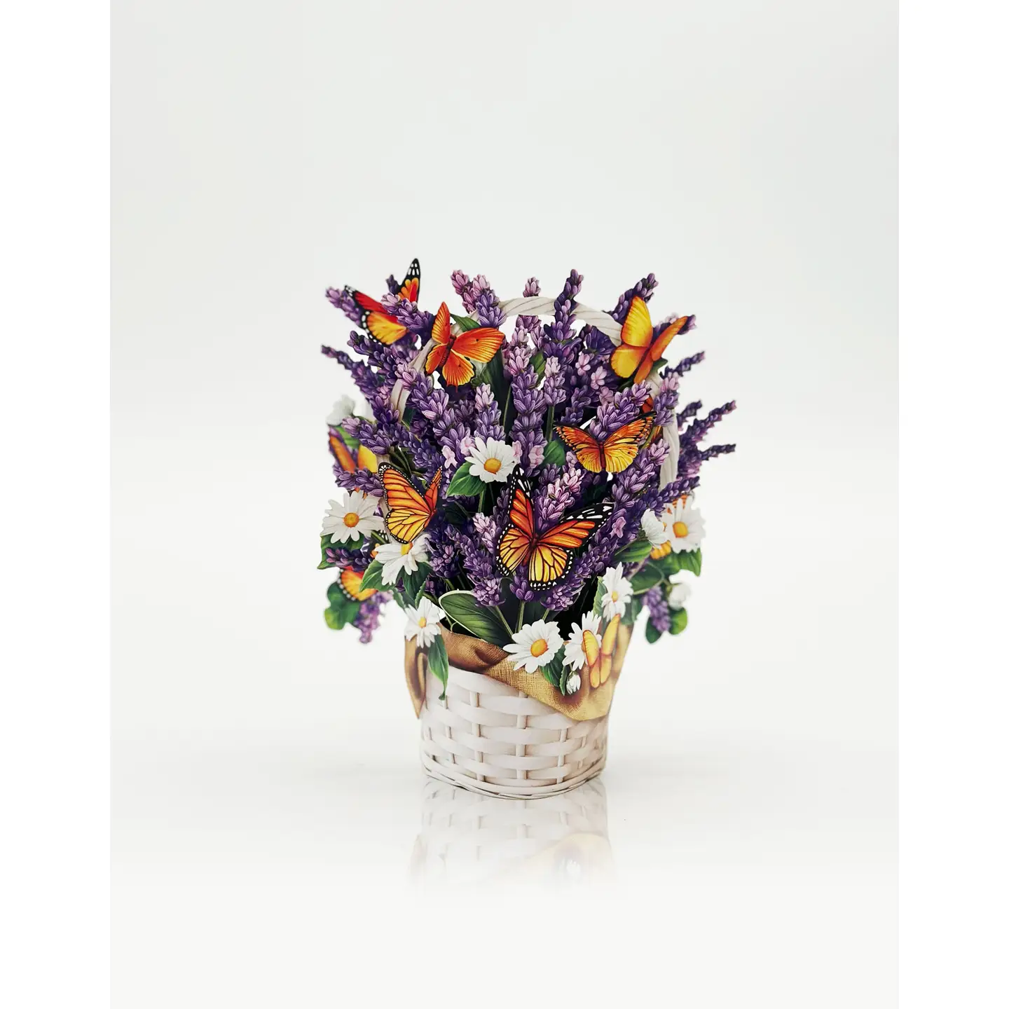Mini Lavender & Butterflies Pop-Up Greeting Card