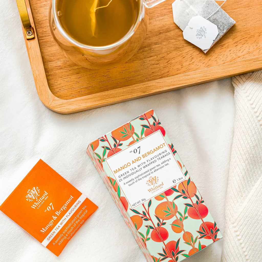 Whittled Mango Bergamot Tea- 25 Individually Wrapped Teabags