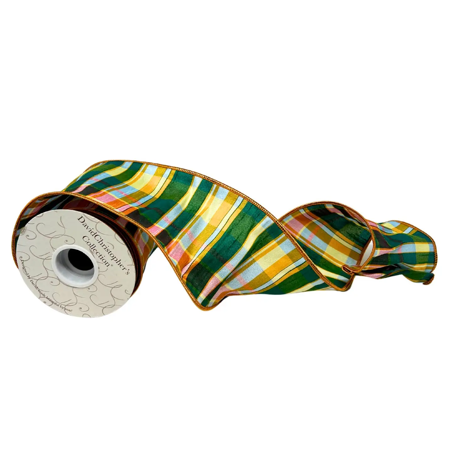 4" Spectacular Spring Plaid Ribbon