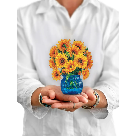 Mini Sunflowers Pop-Up Greeting Card