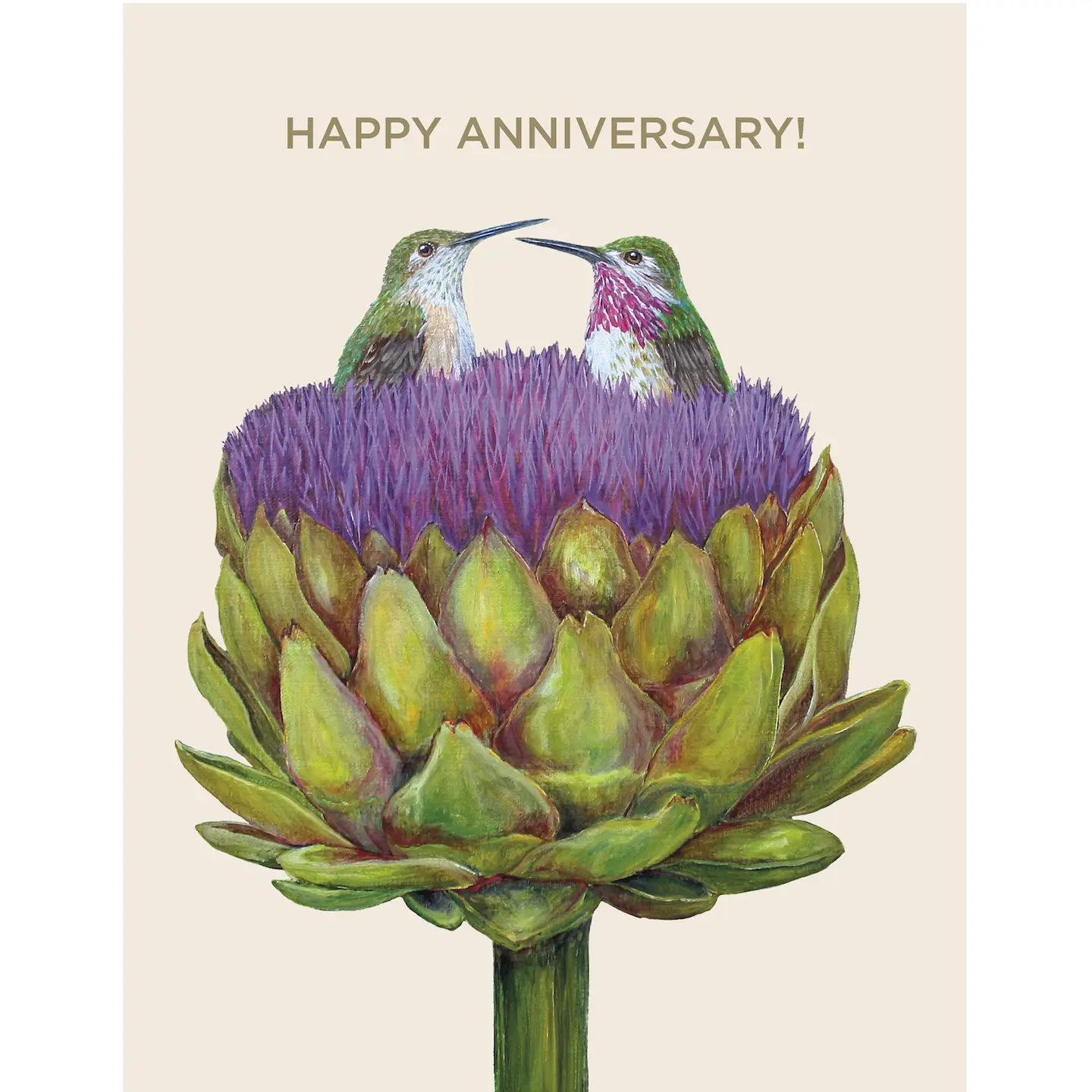 Anniversary Hummingbird Card