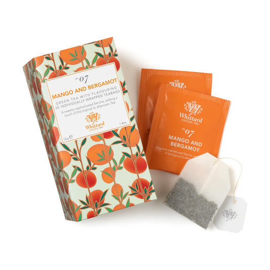Whittled Mango Bergamot Tea- 25 Individually Wrapped Teabags