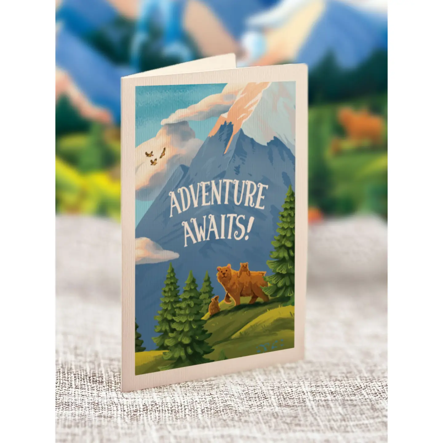 Adventure Awaits Pop-Up Greeting Card