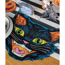 Die Cut Black Cat Placemat