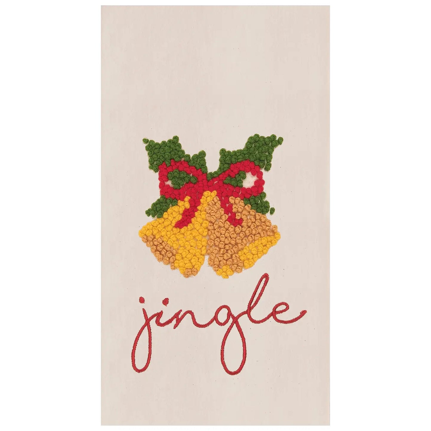 Jingle Christmas Bells Kitchen Towel