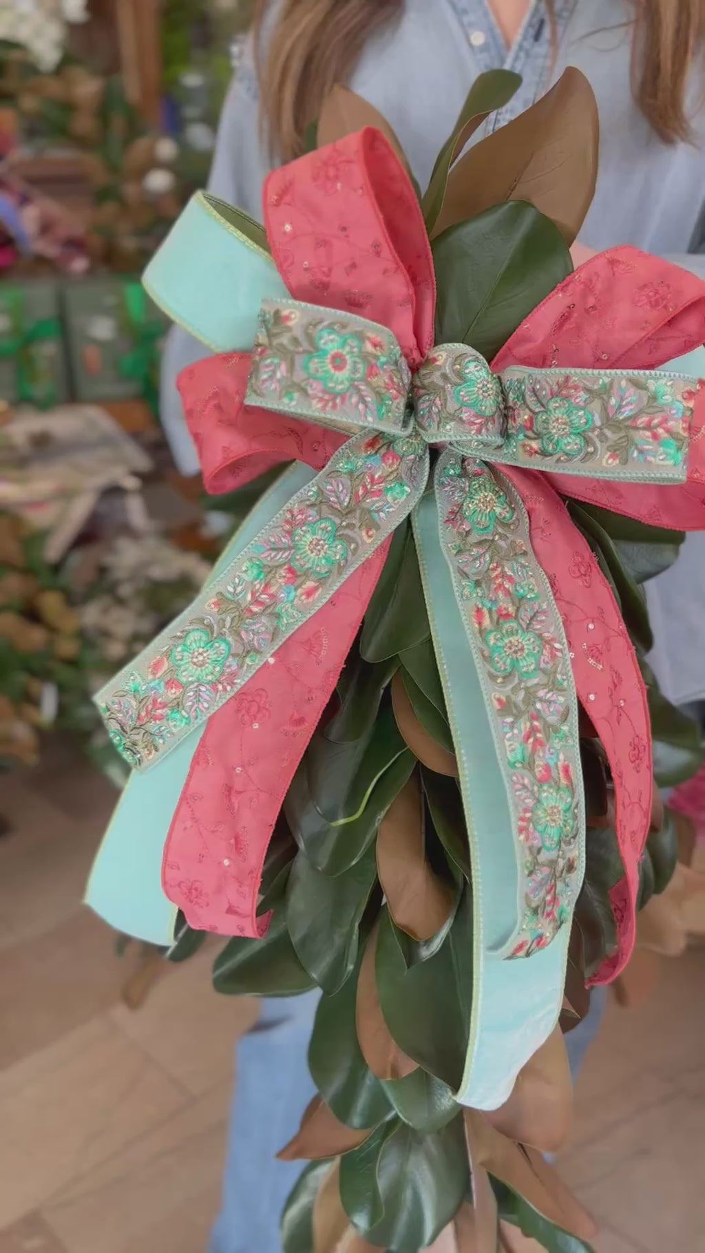 Sweet Florals Bow