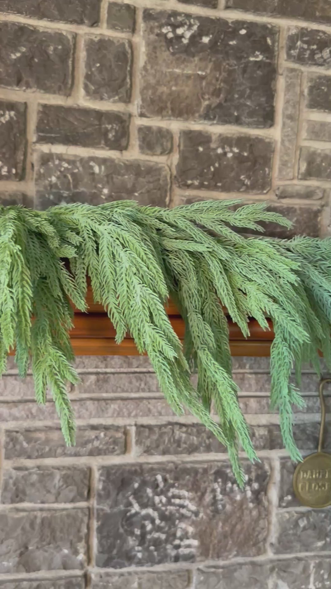 60" NATURAL TOUCH NORFOLK PINE GARLAND