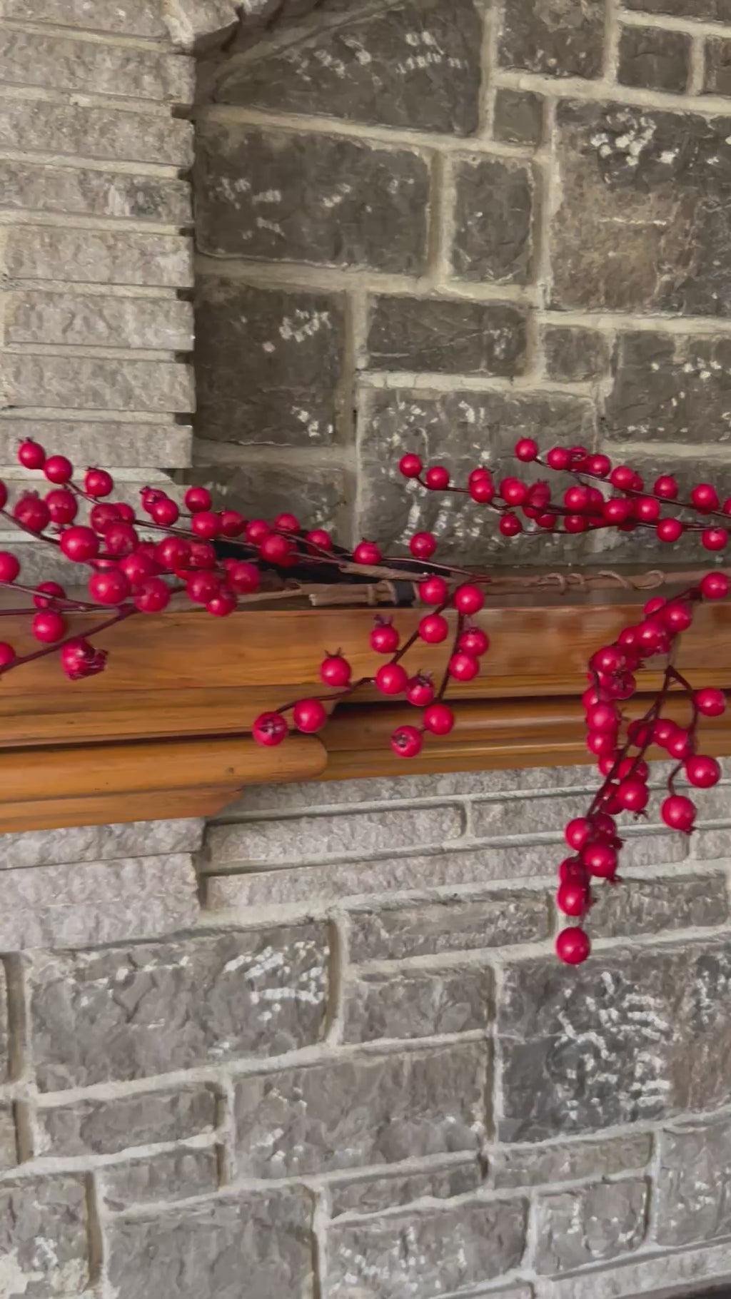 60” Waterproof Berry Garland