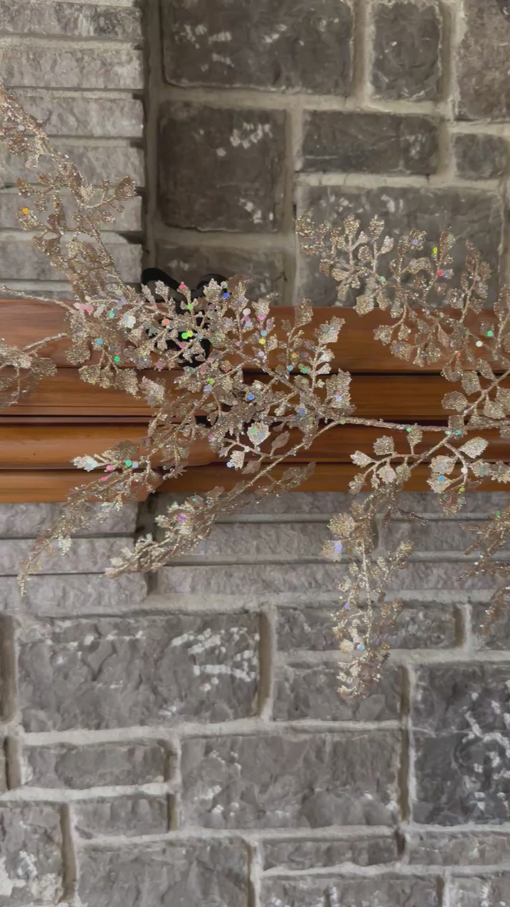 48" GLITTER SEQUIN MAIDEN HAIR GARLAND