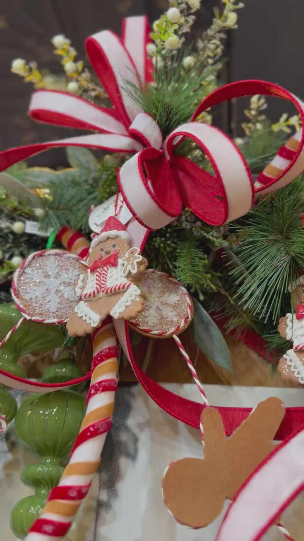 6’ Sweet Candy & Gingerbread Garland