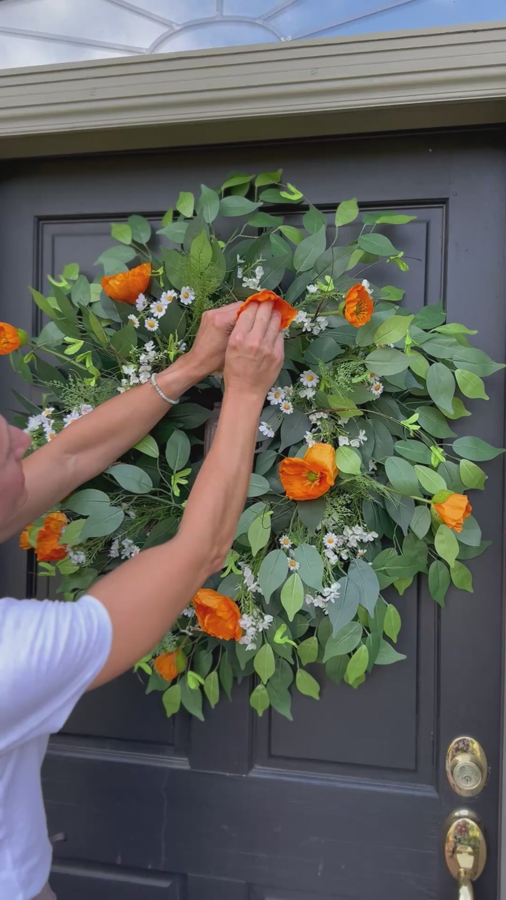 Daisy Wreath