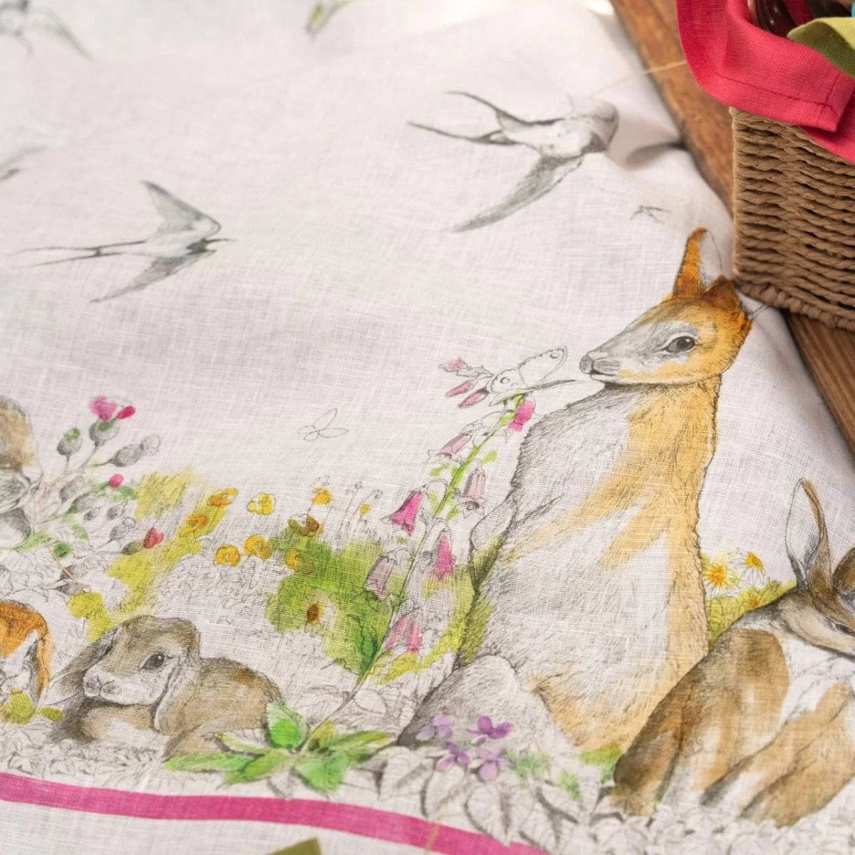 Remi Pink Dinner Napkin
