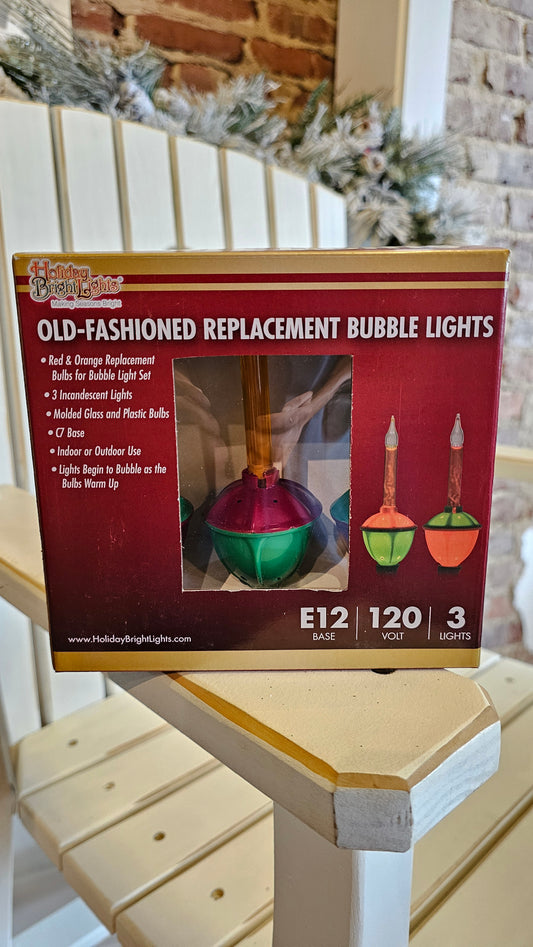 Old Fashioned Replacement Bubble Lights