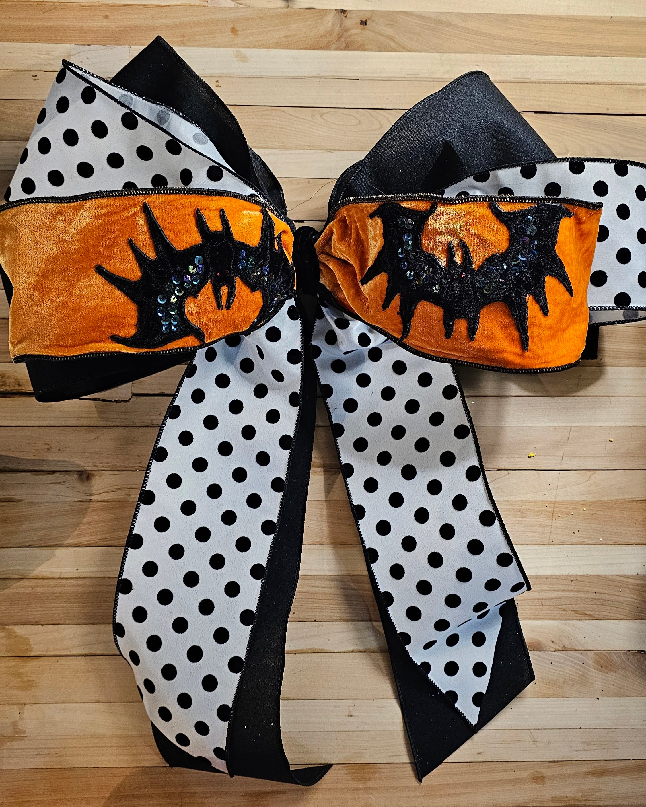 Batty for Bows - Polka Dot