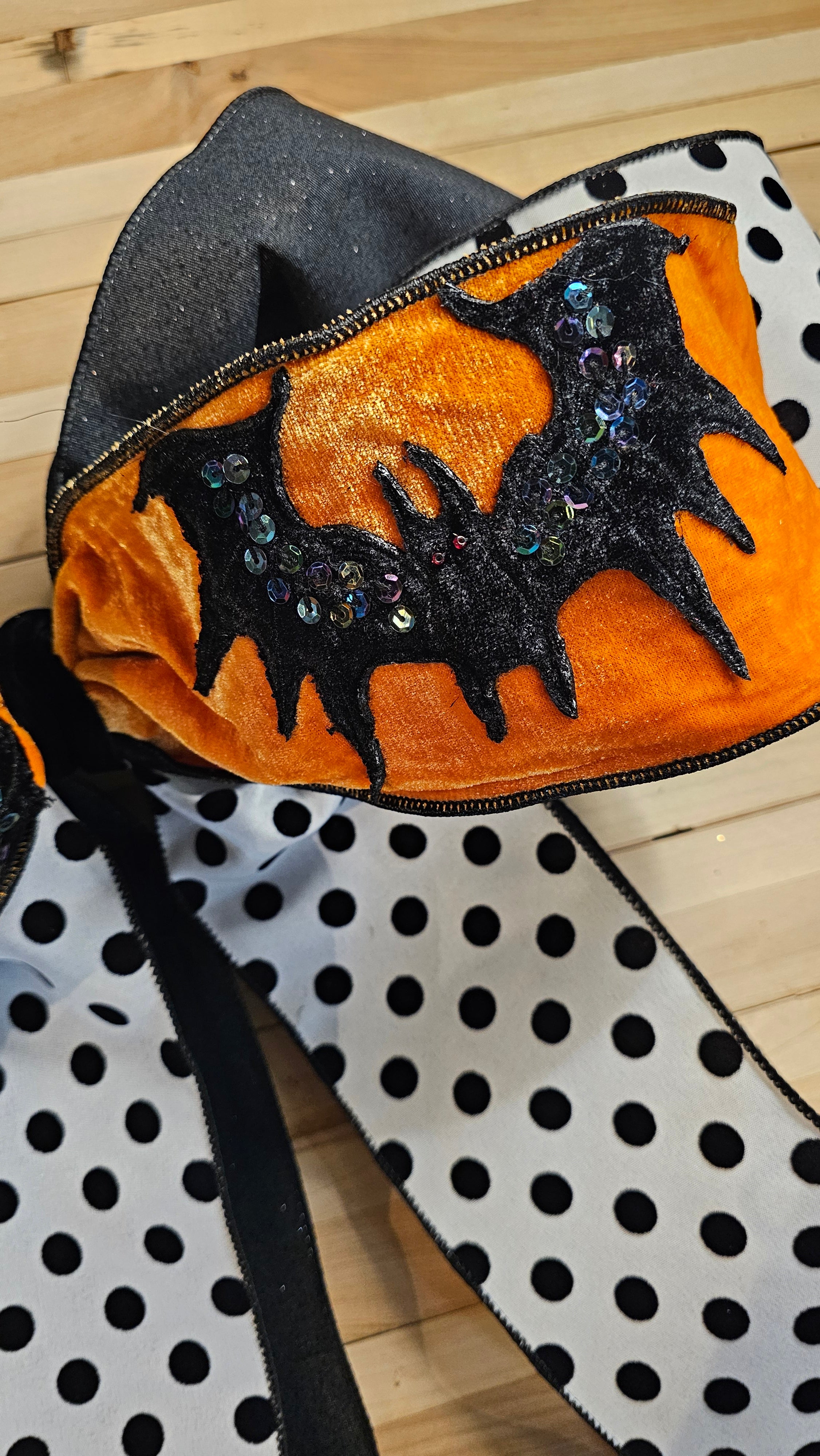 Batty for Bows - Polka Dot